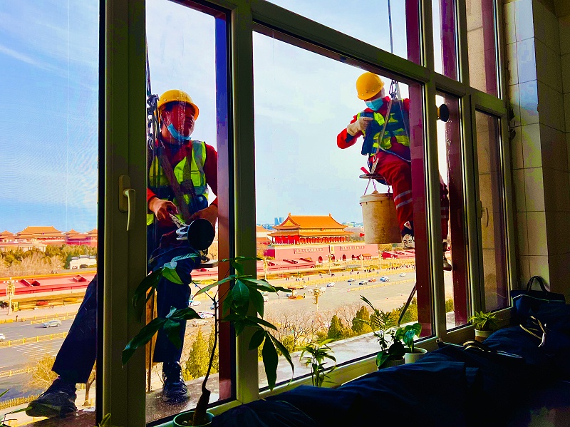 人民大會(huì)堂,外墻清洗,美汐清潔 人民大會(huì)堂,外墻清洗,美汐清潔