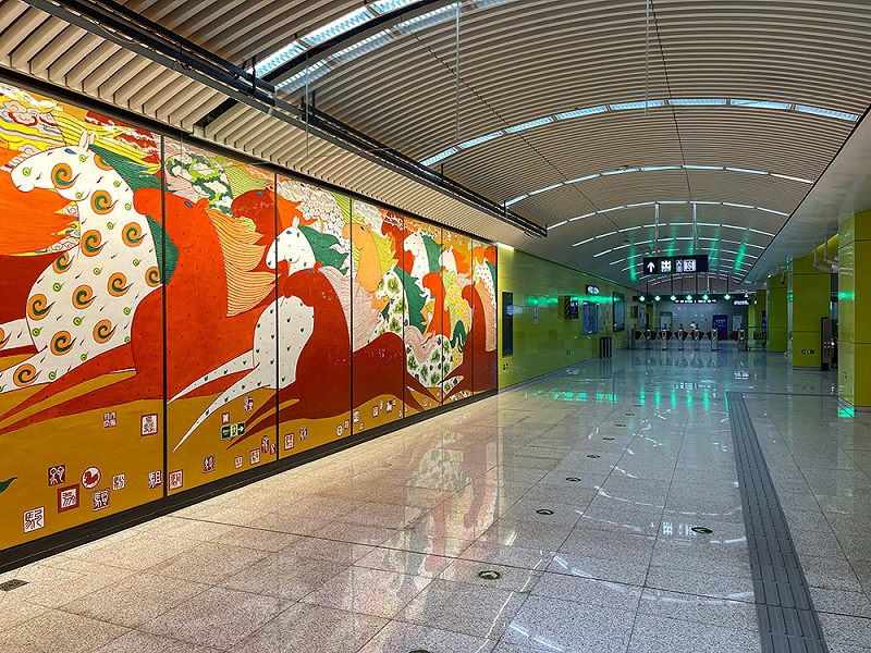 北京地鐵8號(hào)線(xiàn),海戶(hù)屯站 北京地鐵8號(hào)線(xiàn),海戶(hù)屯站